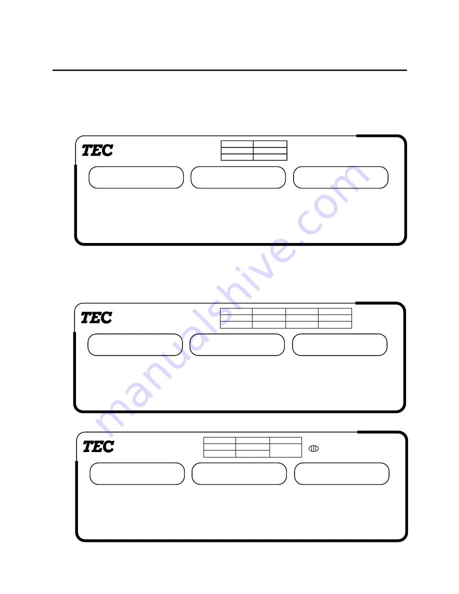 TEC SL-9000-15M-LSB-AU Owner'S Manual Download Page 13