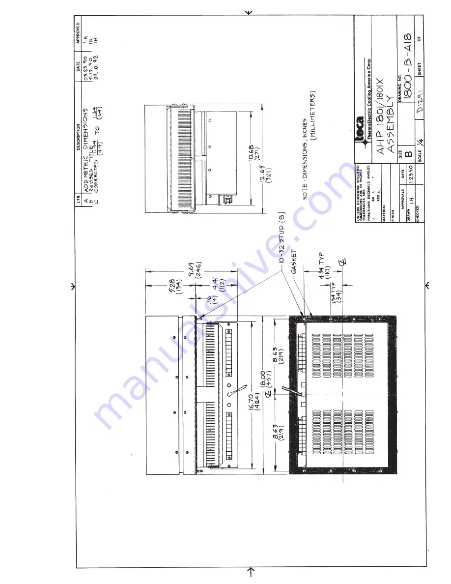 teca AHP-1800 Series Скачать руководство пользователя страница 5