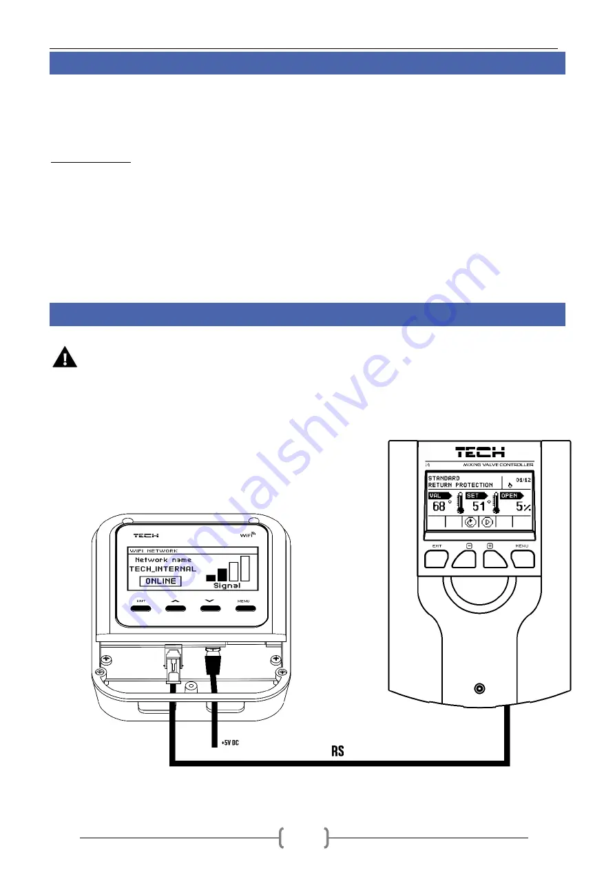 Tech Controllers EU-WiFi RS Скачать руководство пользователя страница 4
