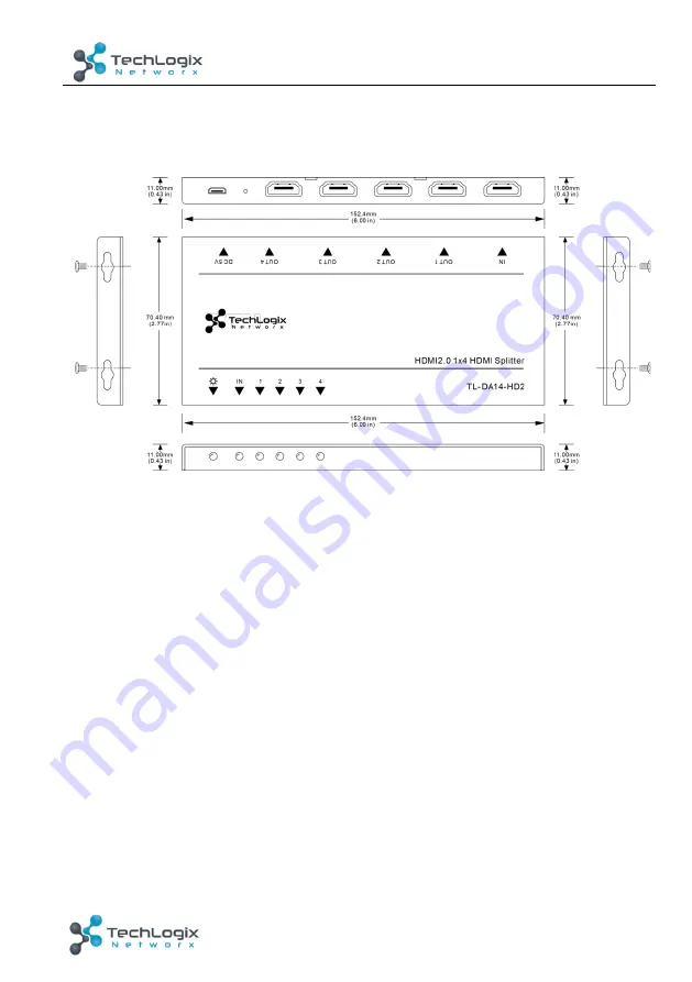 Techlogix TL-DA14-HD2 User Manual Download Page 12