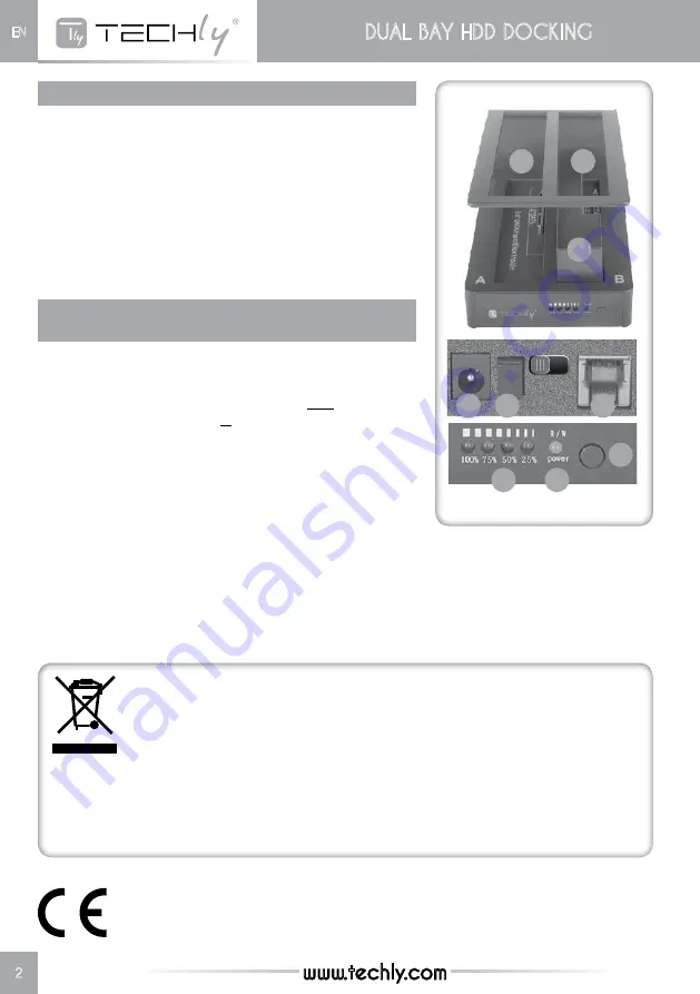 Techly I-CASE SATA-TST42 User Manual Download Page 2