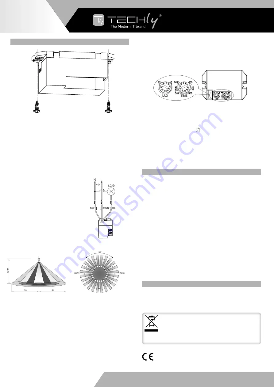 Techly I-LIGHT-SNR11TY Quick Start Manual Download Page 4