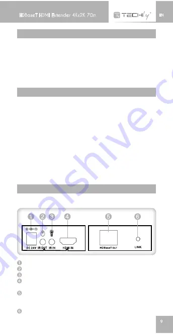 Techly IDATA EXT-E70-4K User Manual Download Page 9