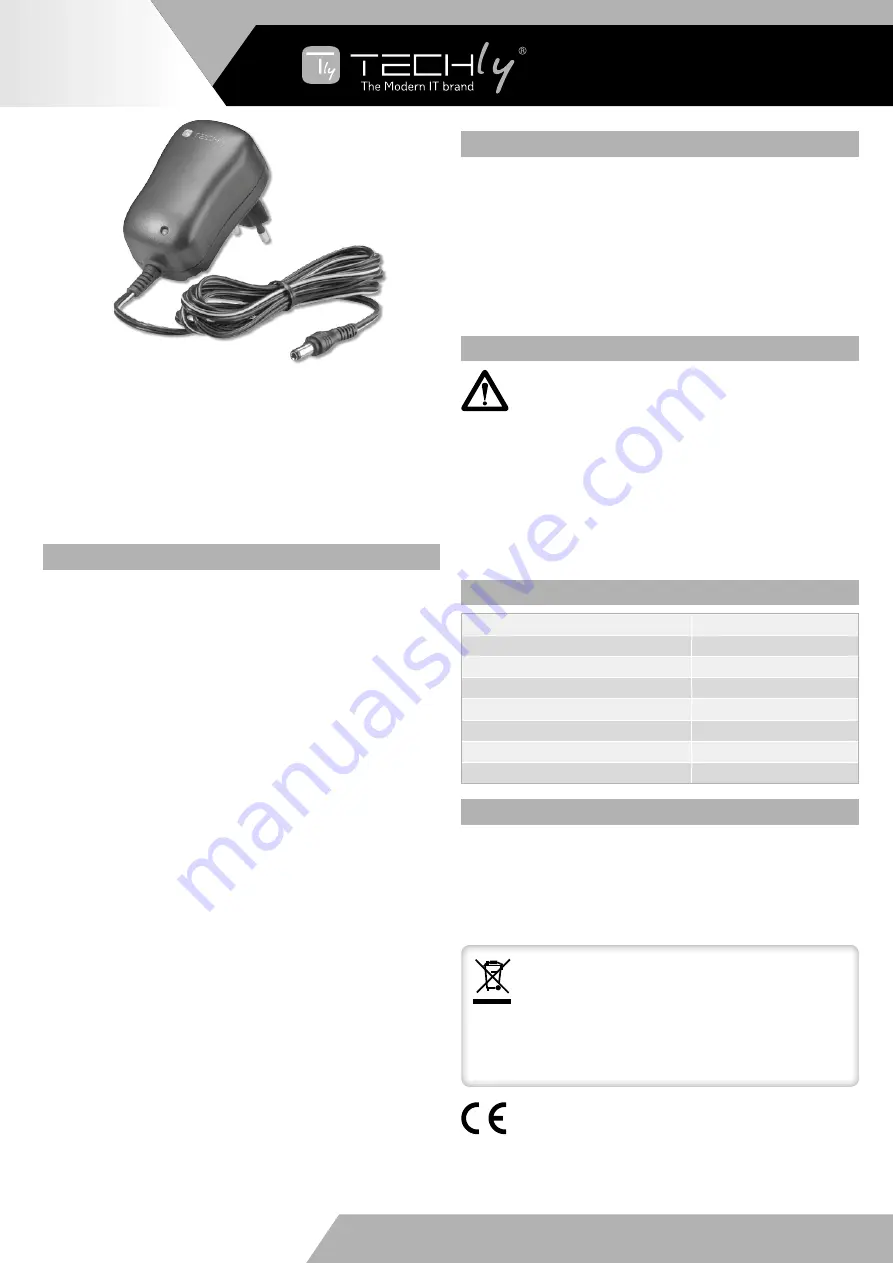 Techly IPW-5V1ATY Скачать руководство пользователя страница 2