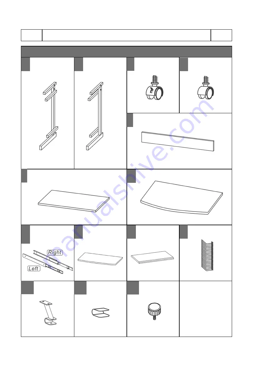 Techni Mobili RTA-2018 Assembly Instructions Manual Download Page 3