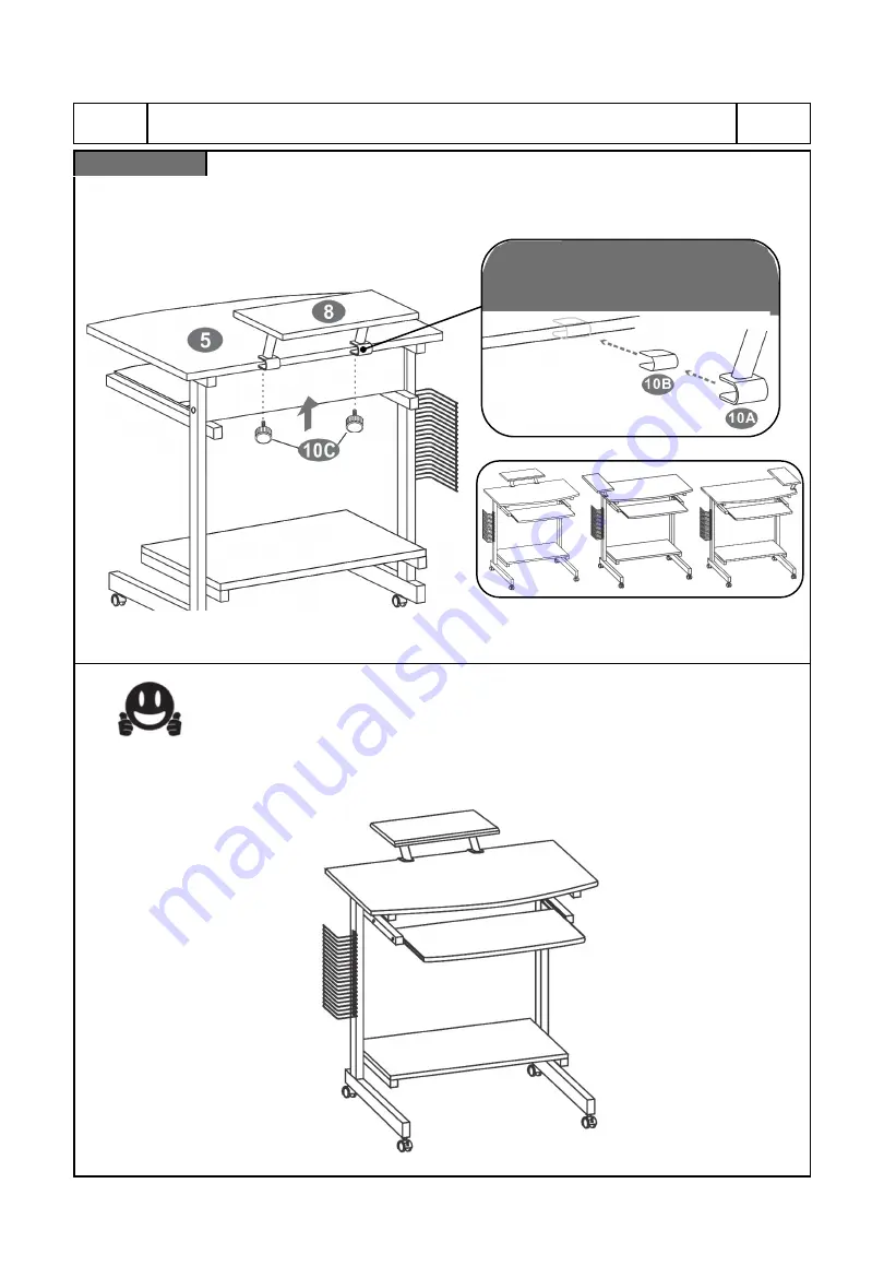 Techni Mobili RTA-2018 Assembly Instructions Manual Download Page 9