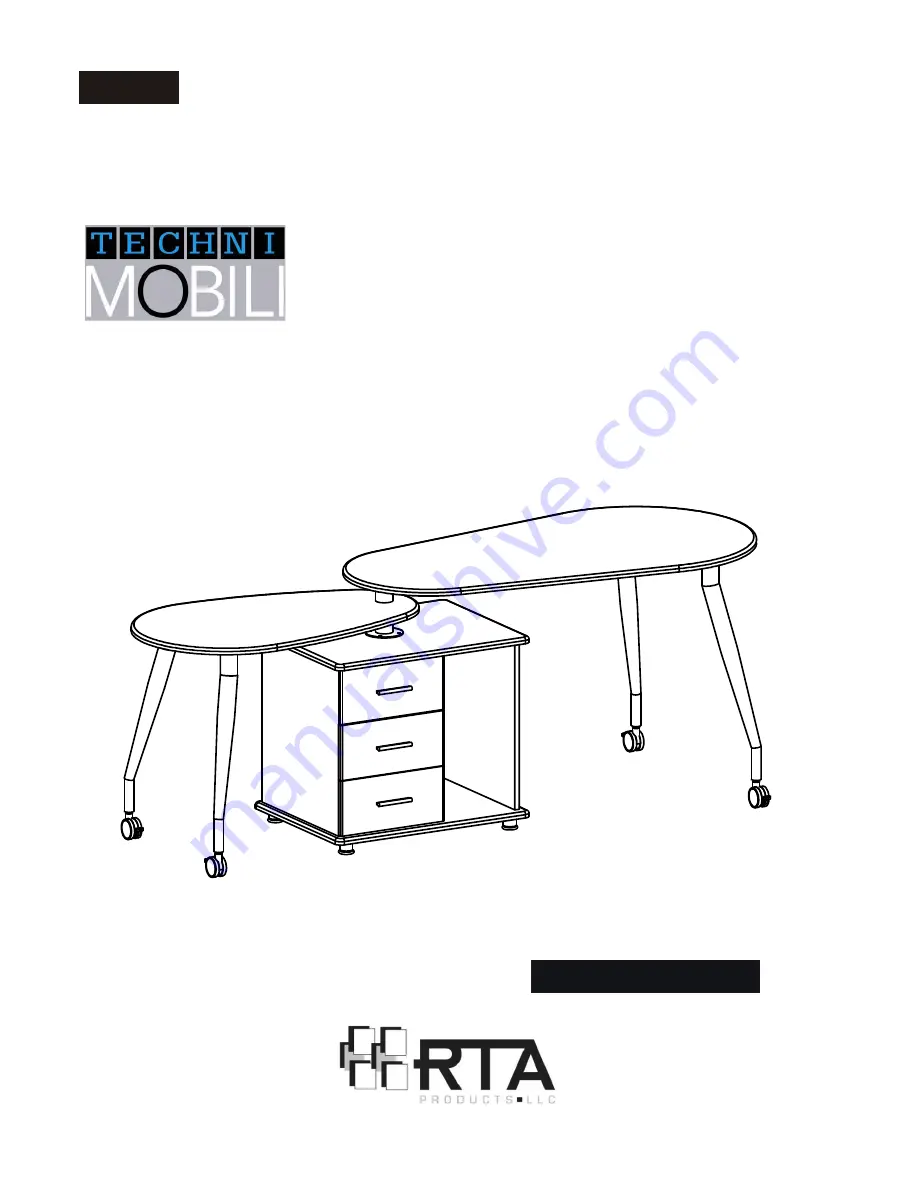 Techni Mobili RTA - 220 Assembly Instruction Manual Download Page 1