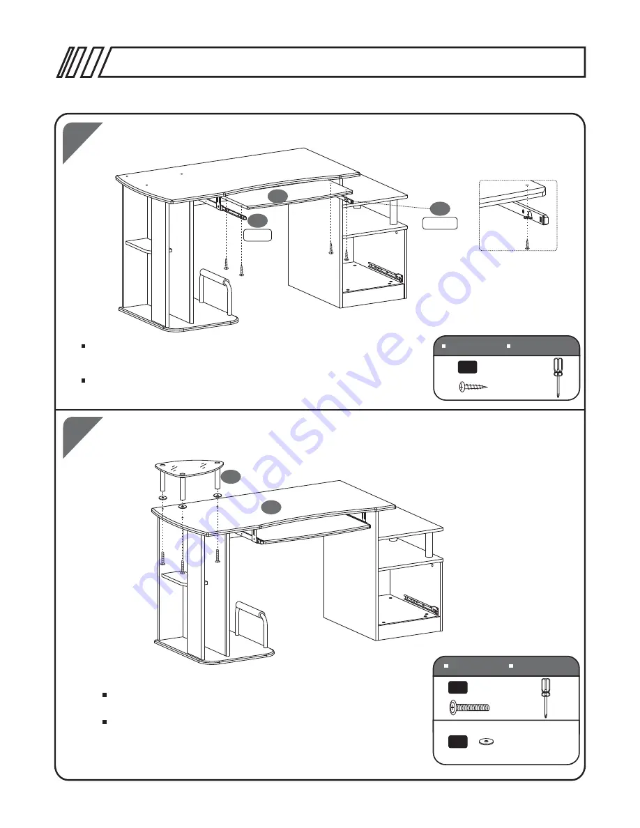 Techni Mobili RTA - 2202 Assembly Instructions Manual Download Page 19