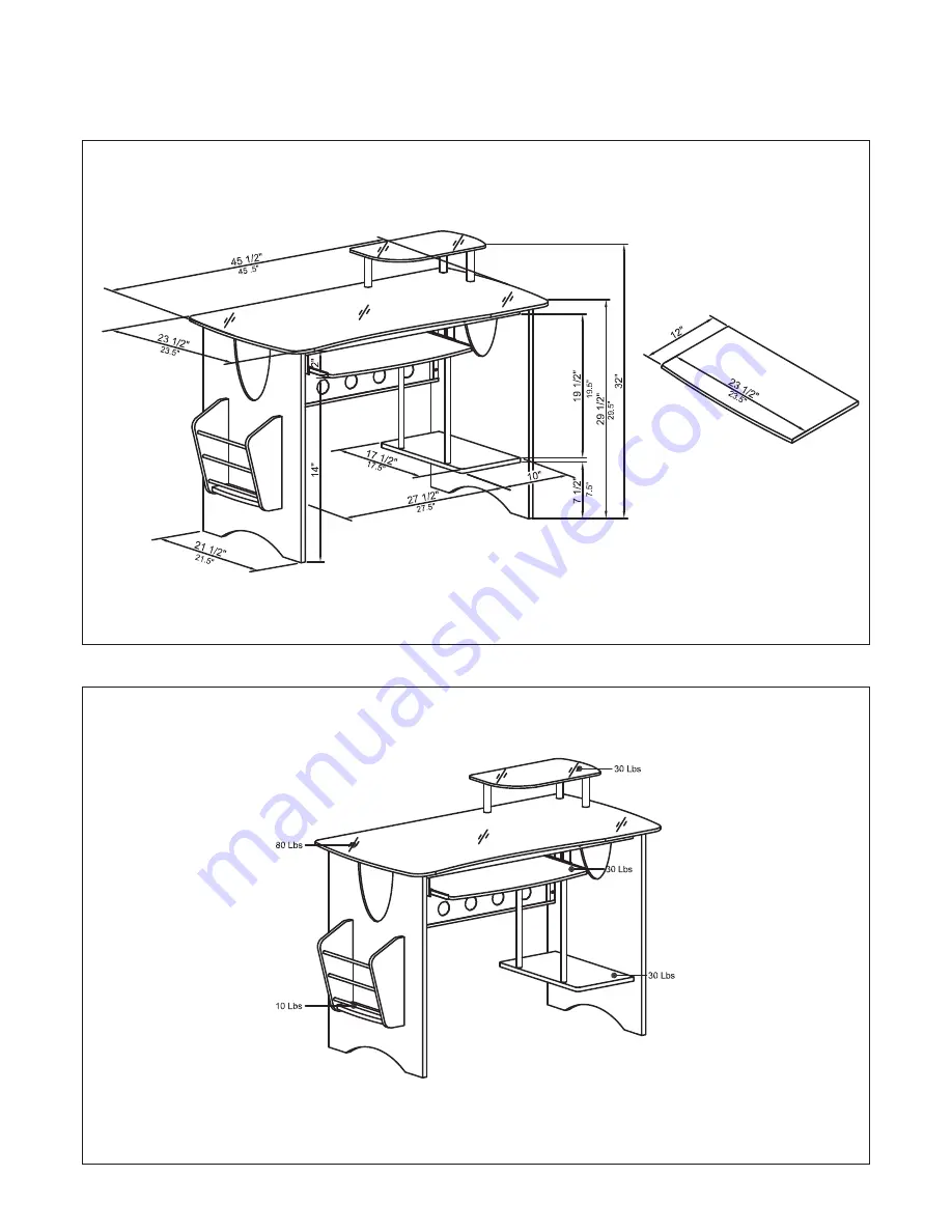 Techni Mobili RTA-3325 Assembly Instructions Manual Download Page 3