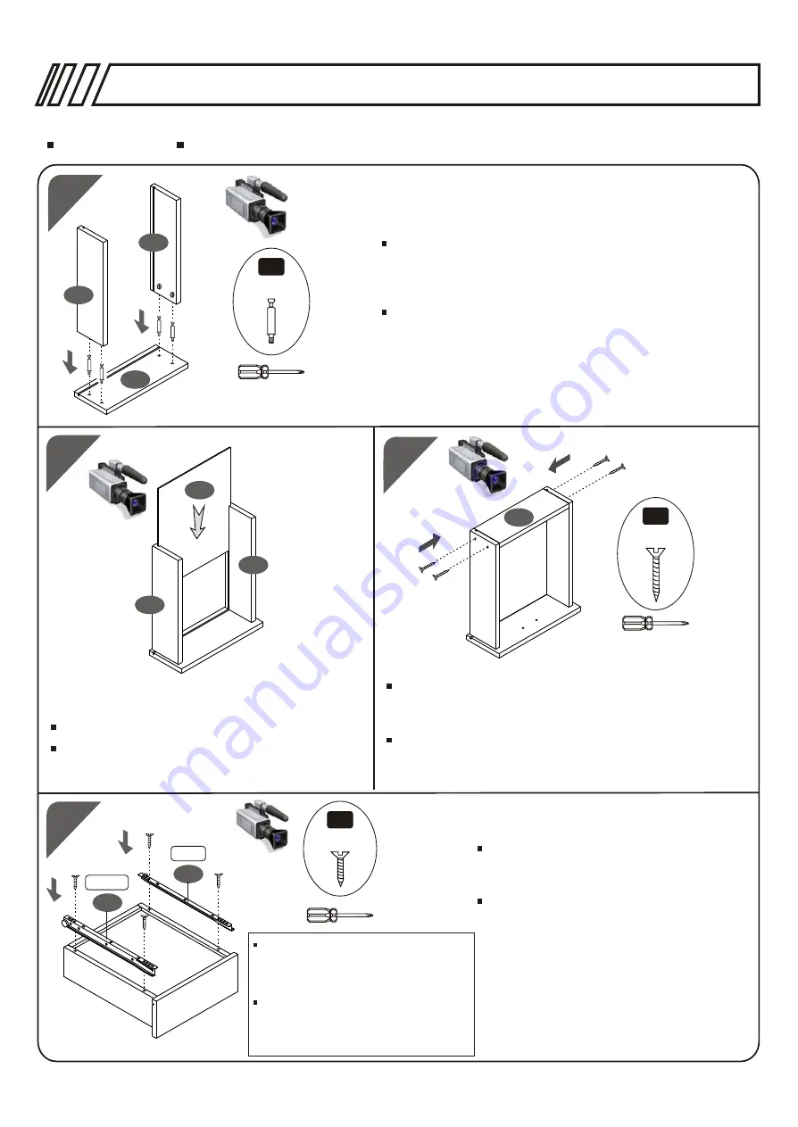 Techni Mobili RTA-4985 Assembly Instruction Manual Download Page 7