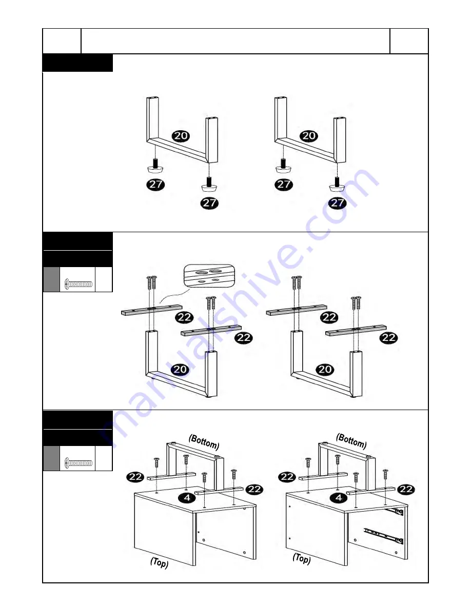 Techni Mobili RTA-7002 Assembly Instructions Manual Download Page 7