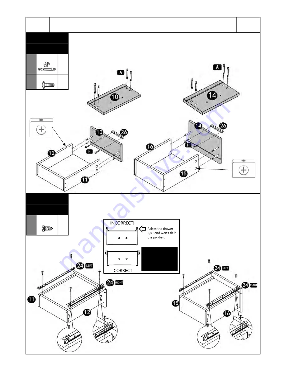 Techni Mobili RTA-7002 Assembly Instructions Manual Download Page 10