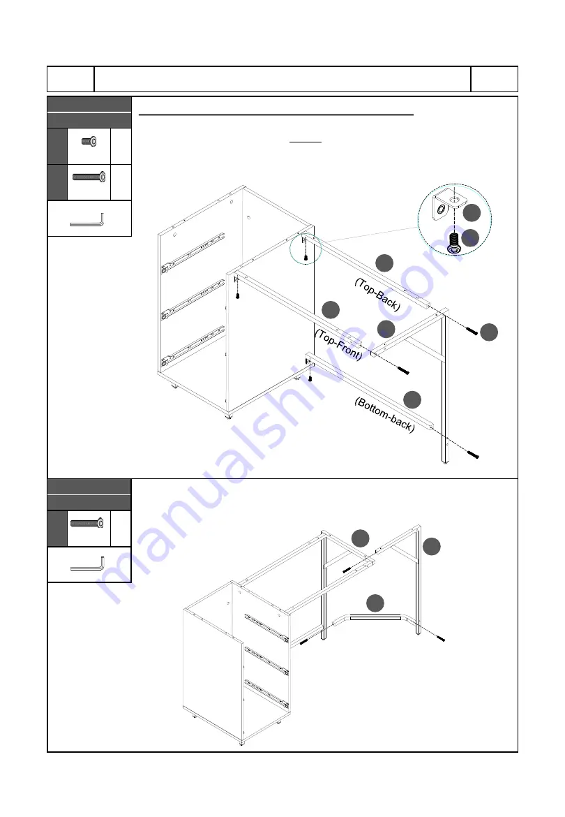 Techni Mobili RTA-739DL Assembly Instructions Manual Download Page 11