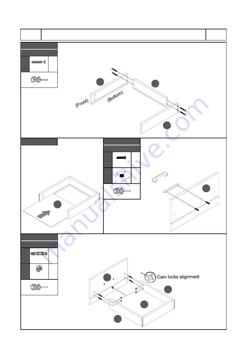 Techni Mobili RTA-739DL Assembly Instructions Manual Download Page 15