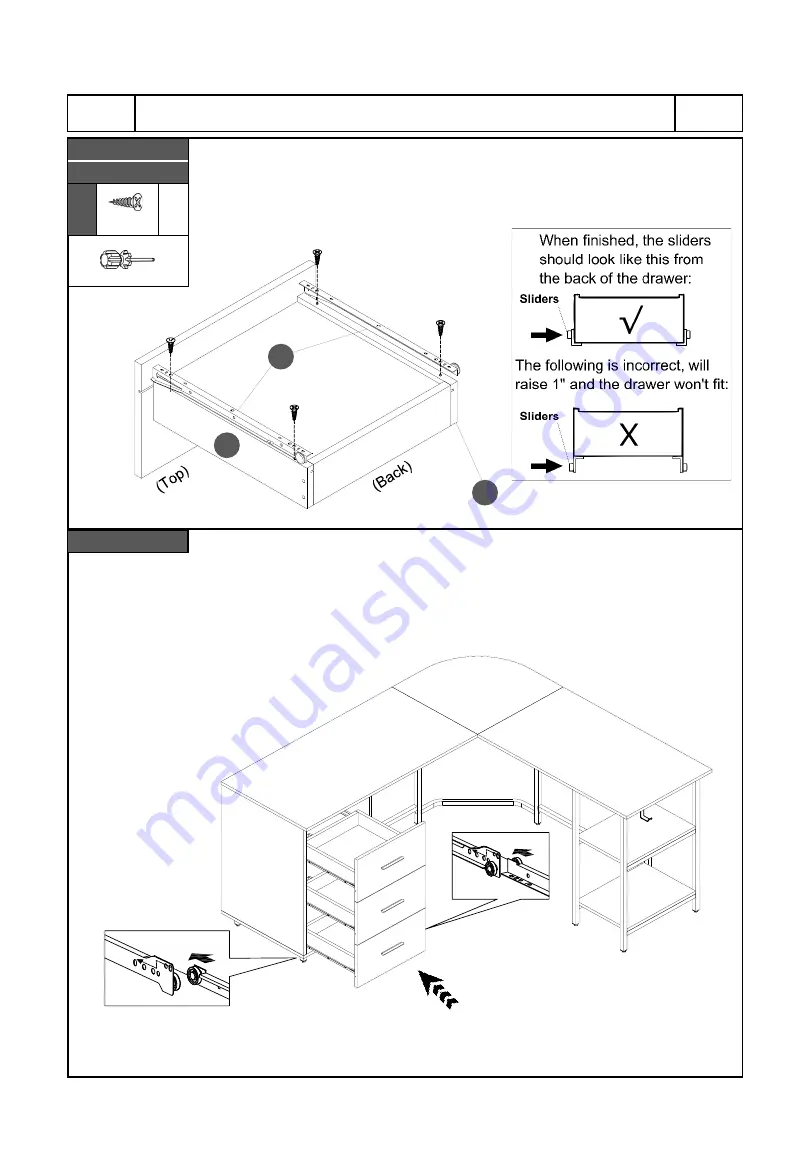 Techni Mobili RTA-739DL Assembly Instructions Manual Download Page 16