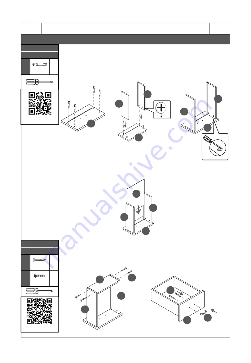 Techni Mobili RTA-8211 Assembly Instructions Manual Download Page 7