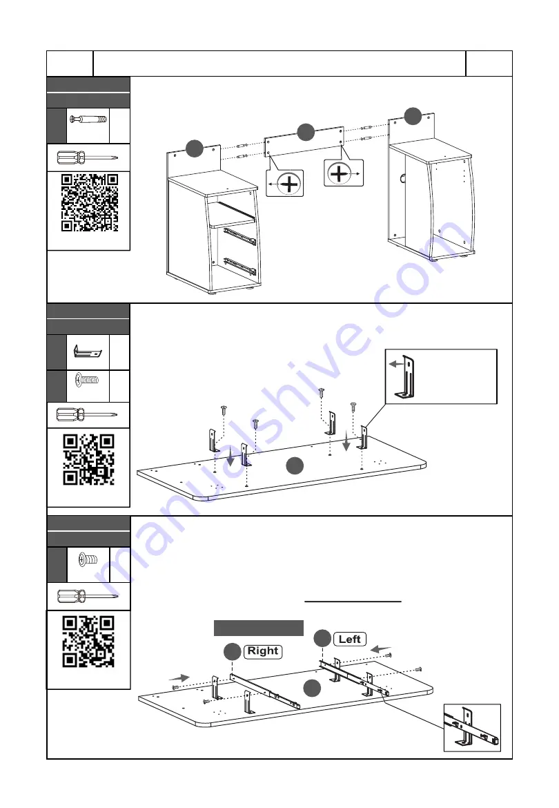 Techni Mobili RTA-8211 Assembly Instructions Manual Download Page 12