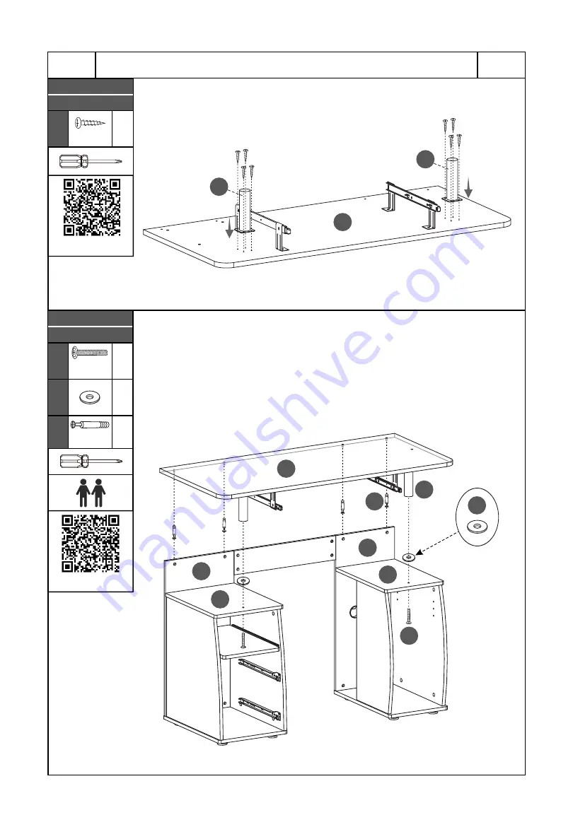 Techni Mobili RTA-8211 Assembly Instructions Manual Download Page 13