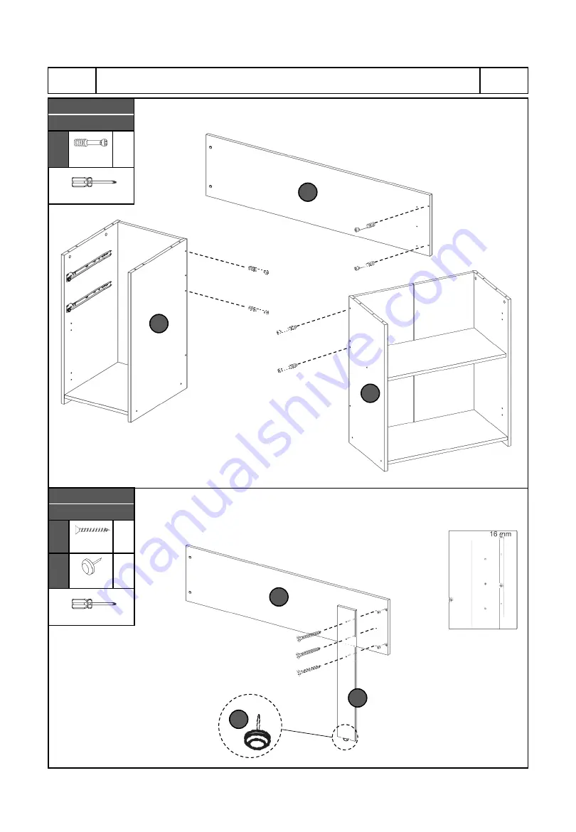 Techni Mobili RTA-914LD Assembly Instructions Manual Download Page 12