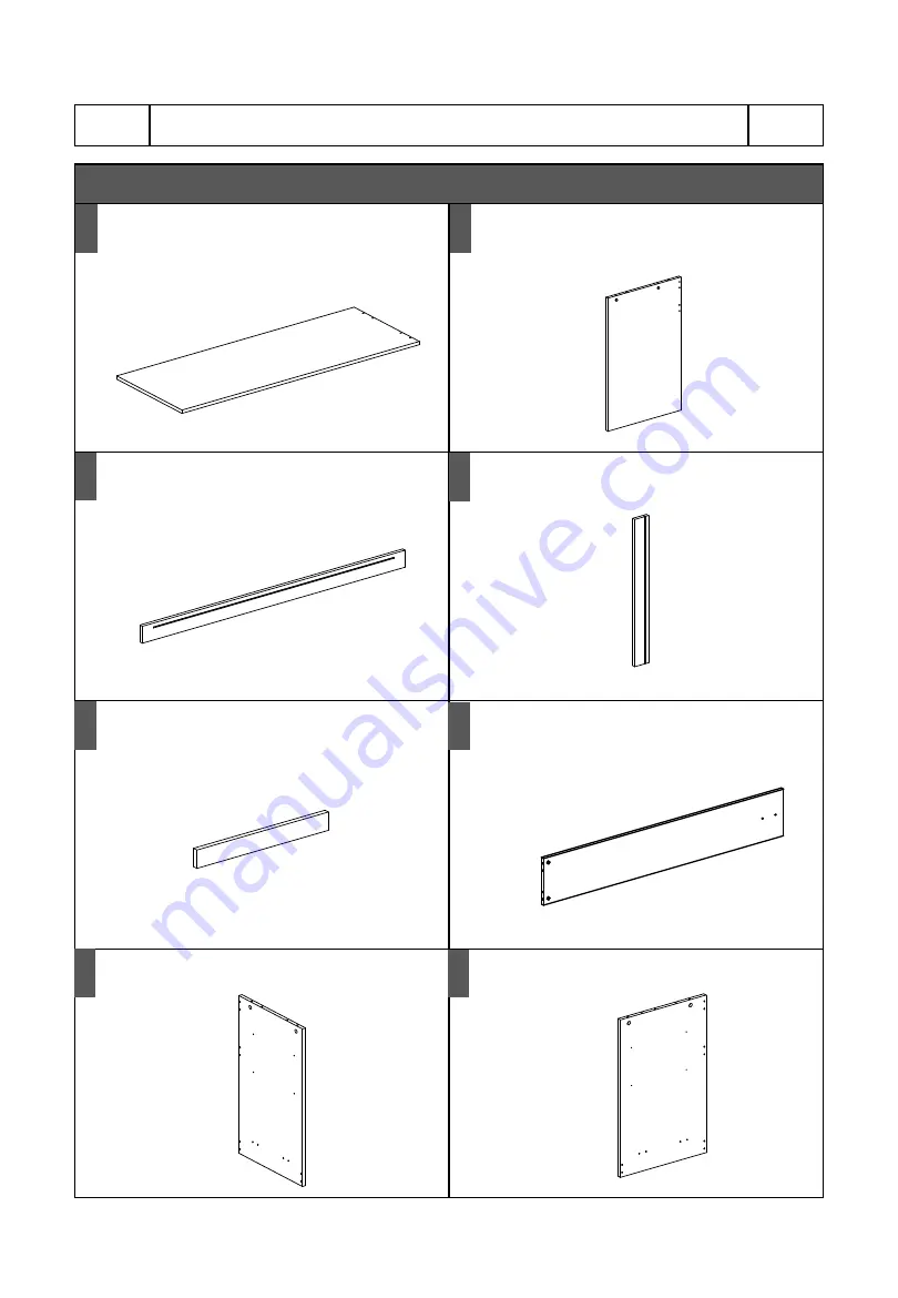 Techni Mobili RTA-988D Assembly Instructions Manual Download Page 3