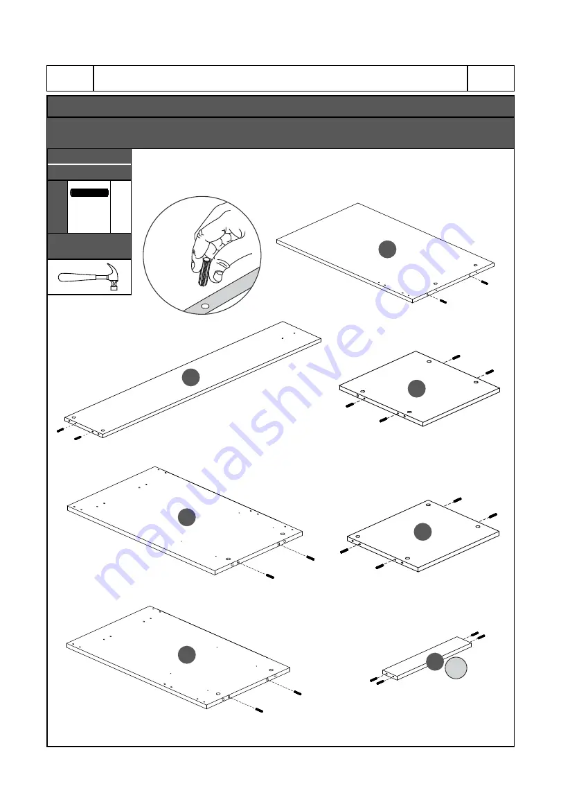 Techni Mobili RTA-988D Assembly Instructions Manual Download Page 9