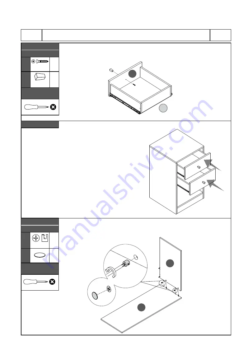 Techni Mobili RTA-988D Assembly Instructions Manual Download Page 16