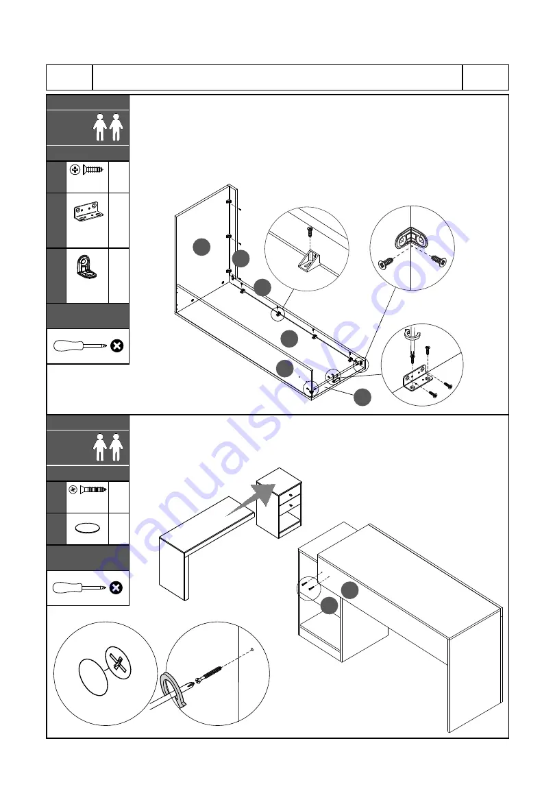 Techni Mobili RTA-988D Assembly Instructions Manual Download Page 19