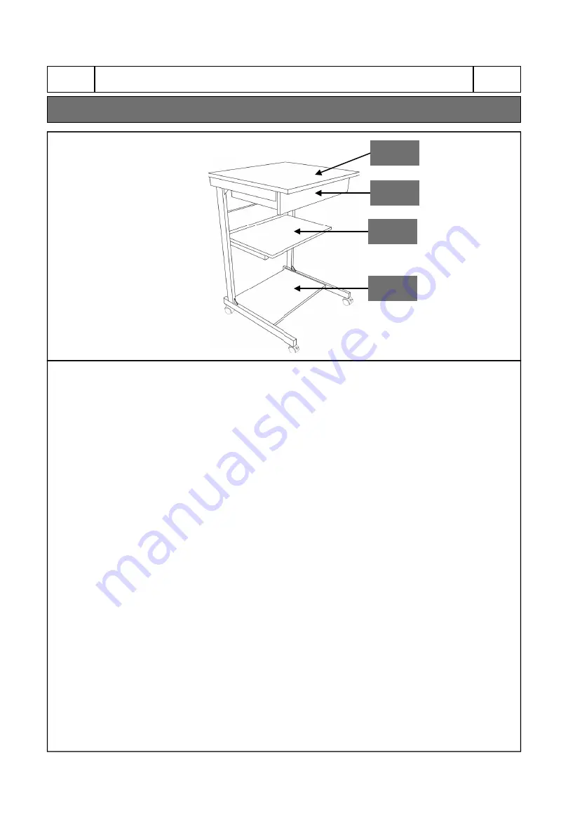 Techni Mobili RTA-B018 Assembly Instructions Manual Download Page 14