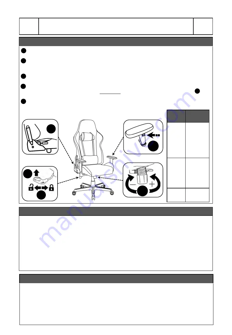 Techni Sport Echo Series Assembly Instructions Manual Download Page 6