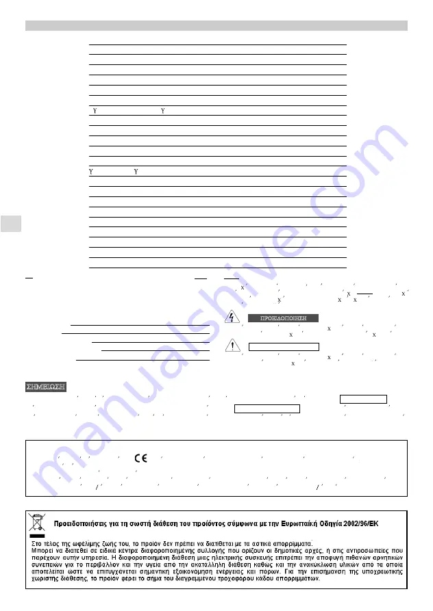 Technibel Climatisation REVE 235RH2O Operating Instruction Download Page 92