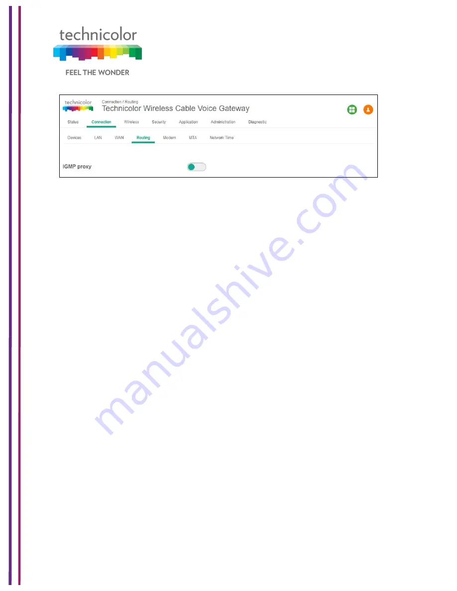 Technicolor CGA4131 Operation Manual Download Page 49