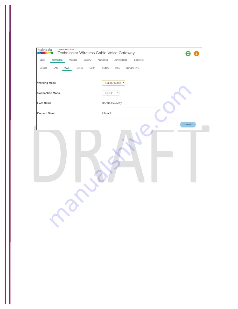 Technicolor CGM4231 Operation Manual Download Page 43