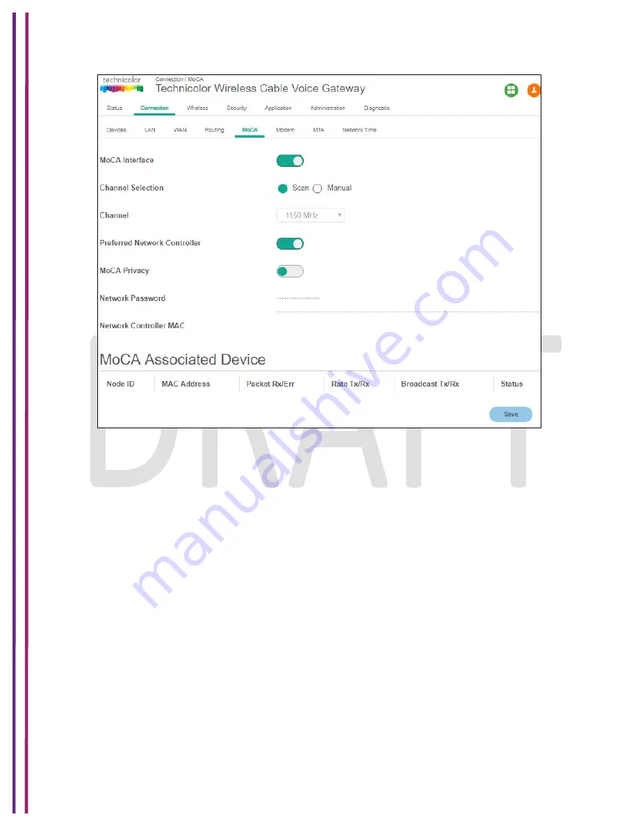 Technicolor CGM4231 Operation Manual Download Page 48