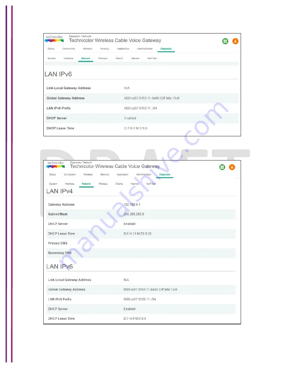 Technicolor CGM4231 Operation Manual Download Page 105