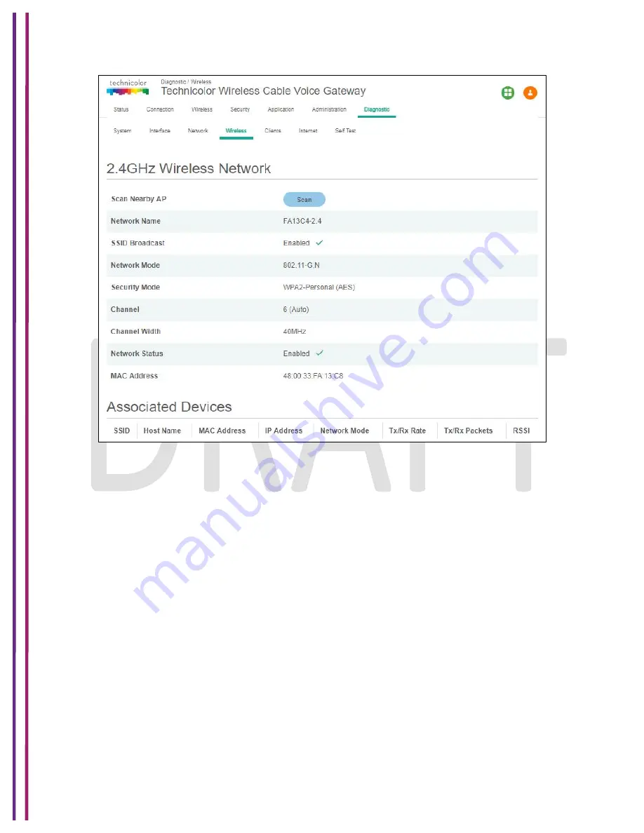 Technicolor CGM4231 Operation Manual Download Page 107