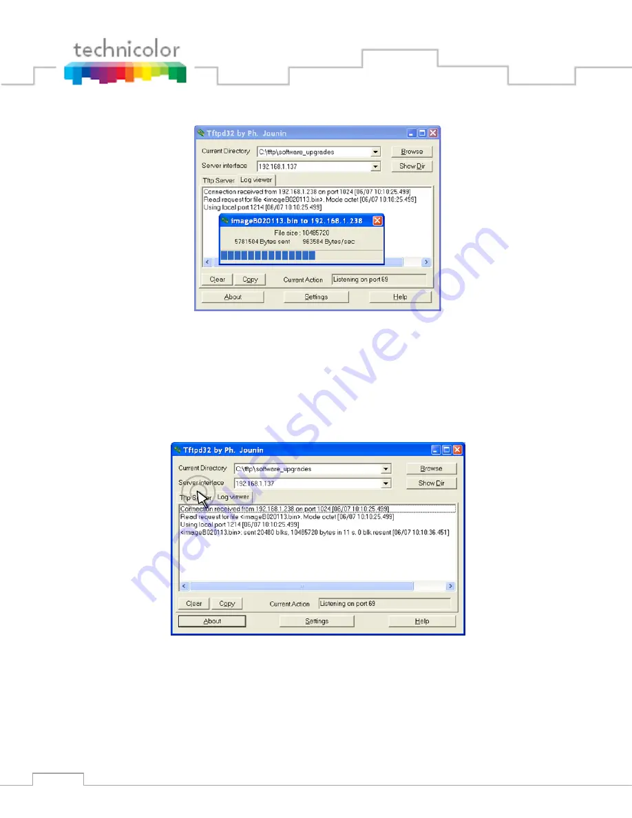 Technicolor COM1000 Integrator'S Manual Download Page 42