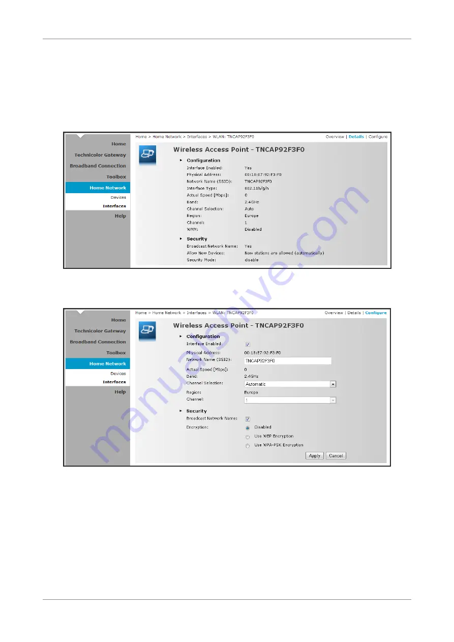 Technicolor TD5136 User Manual Download Page 52