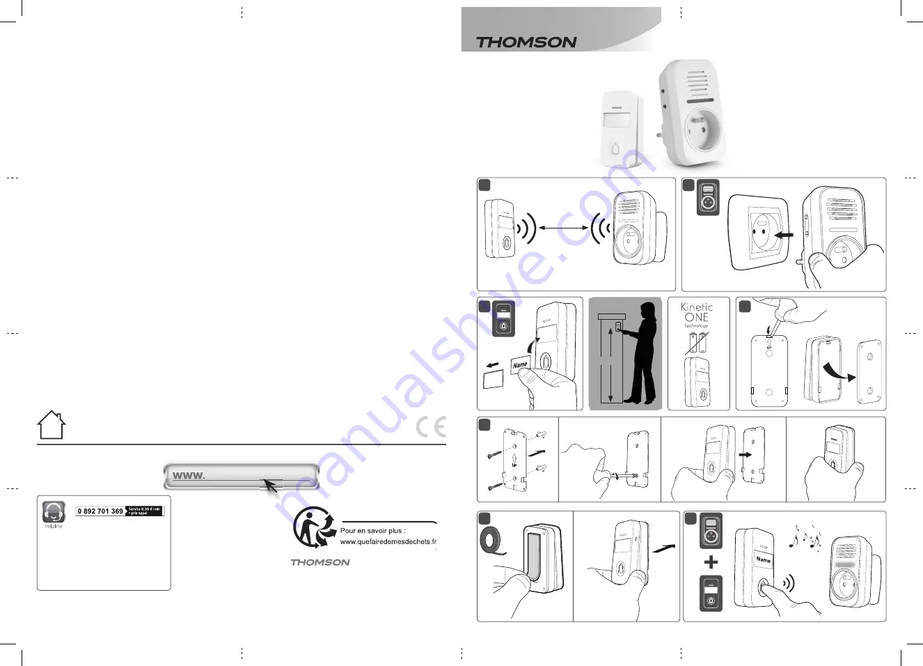 Technicolor THOMSON 513131 Manual Download Page 1