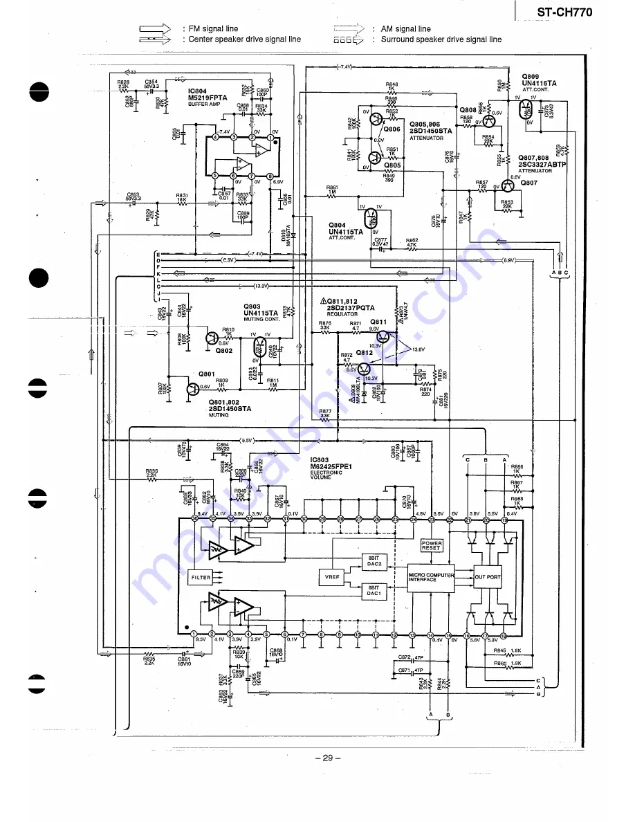 Technics RS-CH770 Service Manual Download Page 29