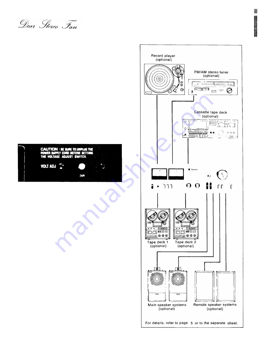 Technics SU-7300 - service Скачать руководство пользователя страница 3