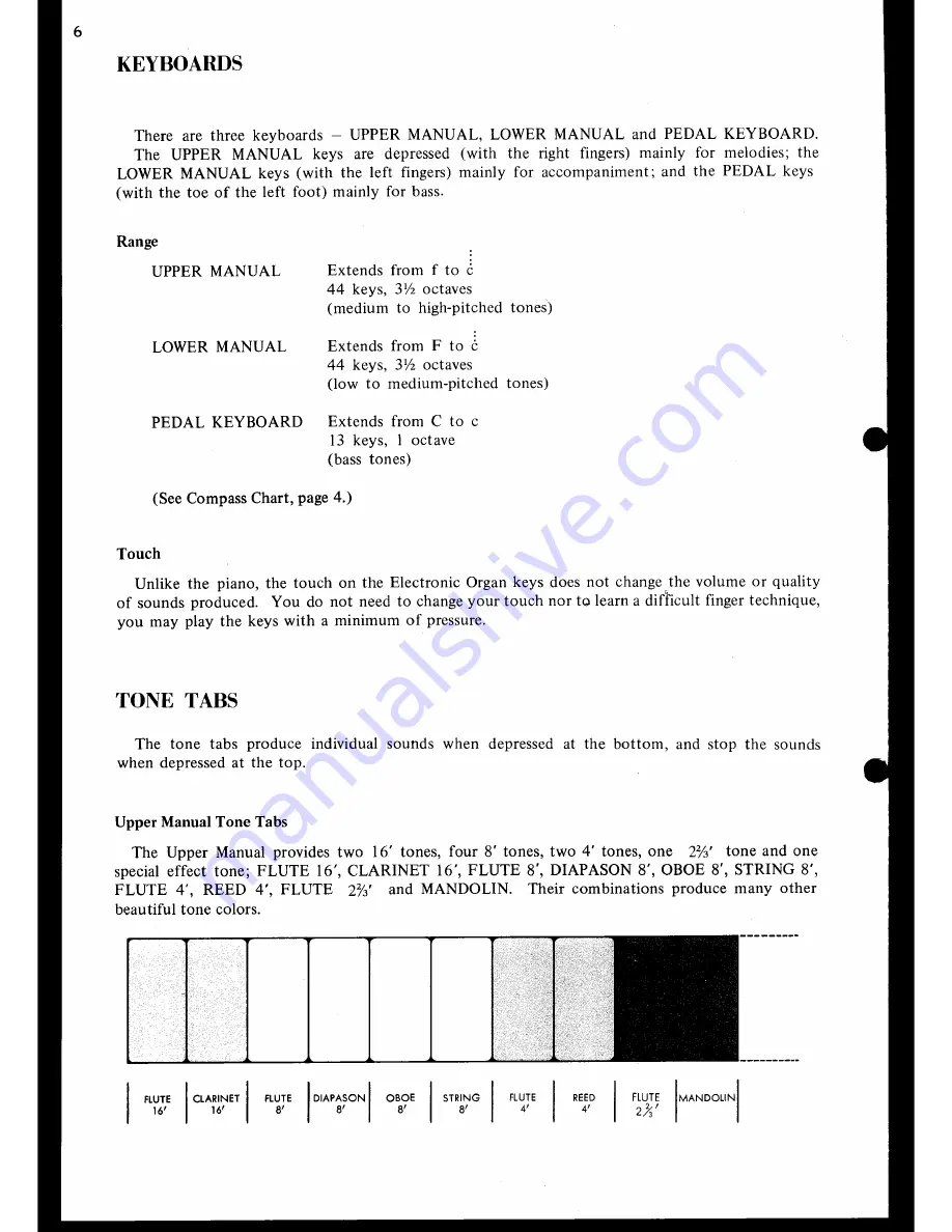 Technics SX-4000R Operating Instructions Manual Download Page 6