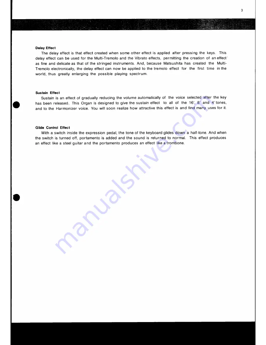 Technics SX-4300A Operating Instructions Manual Download Page 5