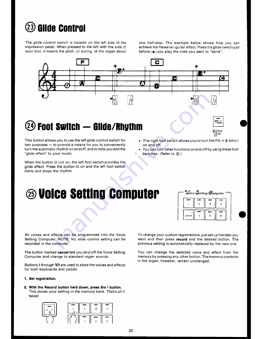 Technics SX-A1 User Manual Download Page 22