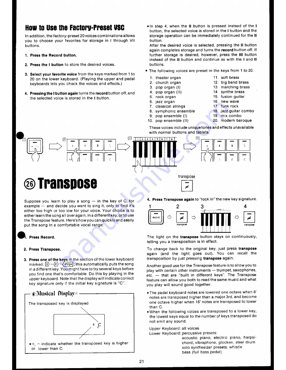 Technics SX-A1 User Manual Download Page 23