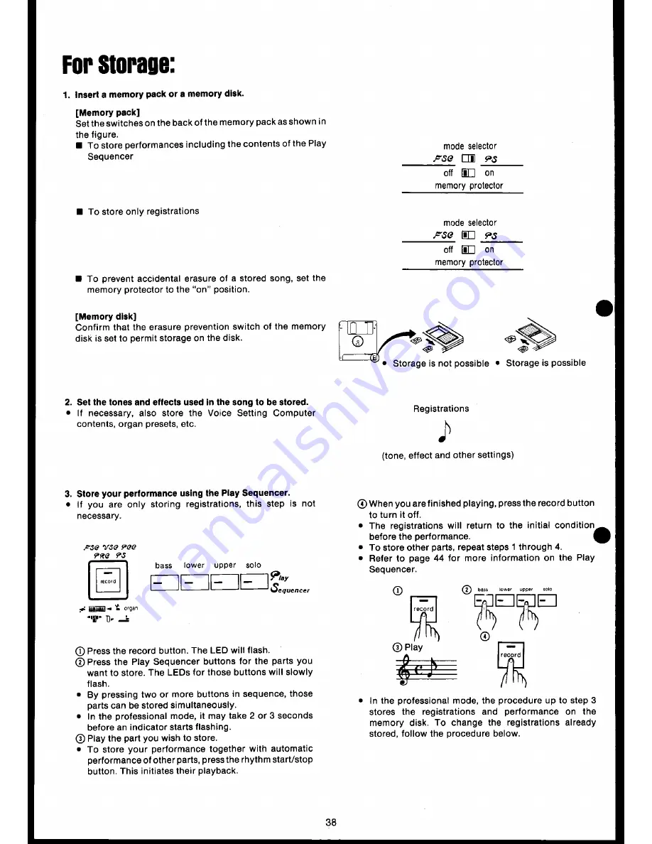 Technics SX-A1 User Manual Download Page 40