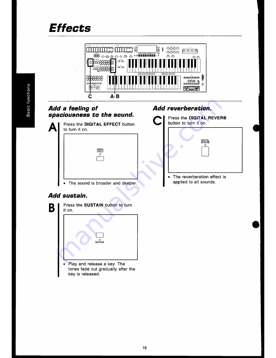 Technics SX-EA3 Owner'S Manual Download Page 20