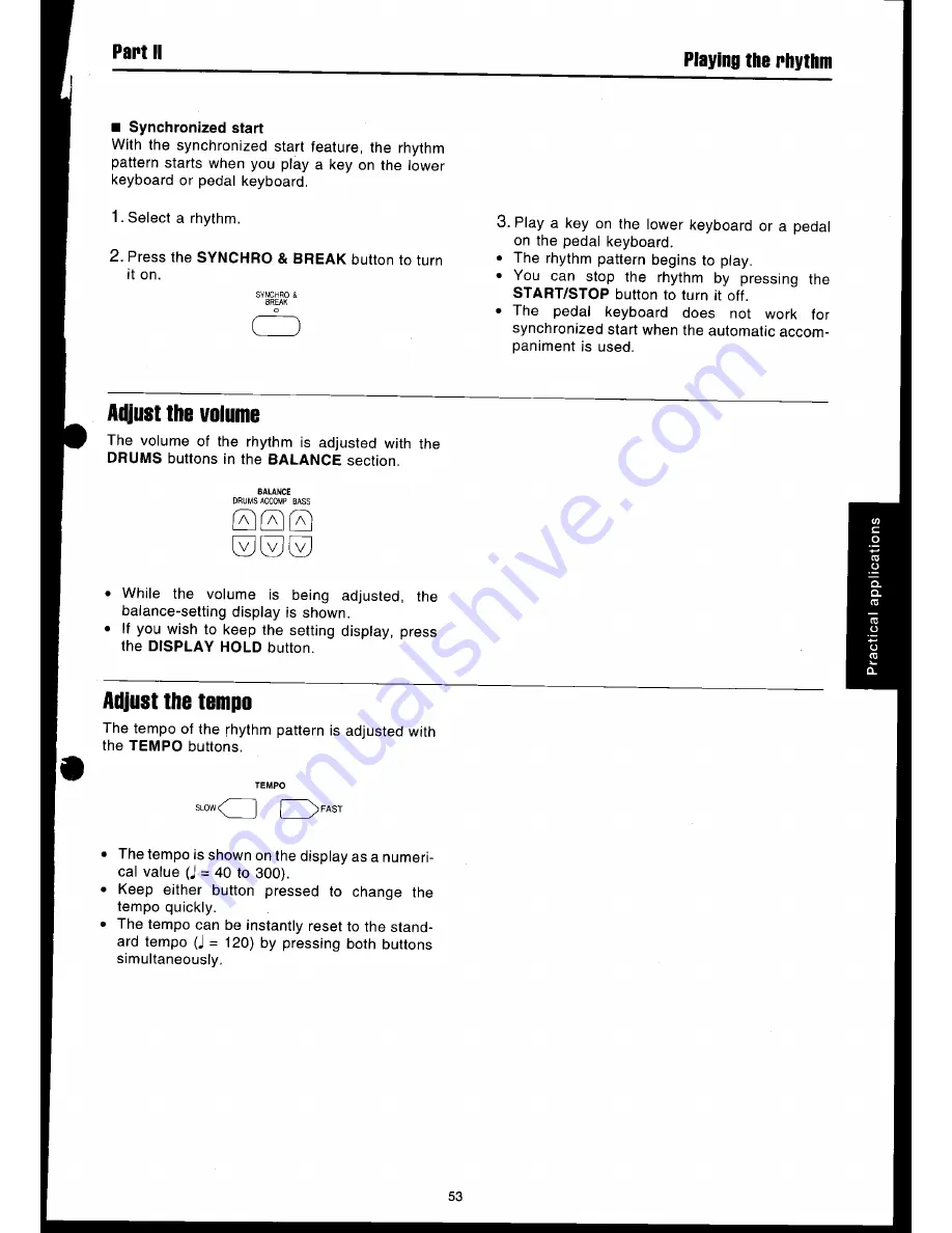 Technics SX-EA3 Owner'S Manual Download Page 55