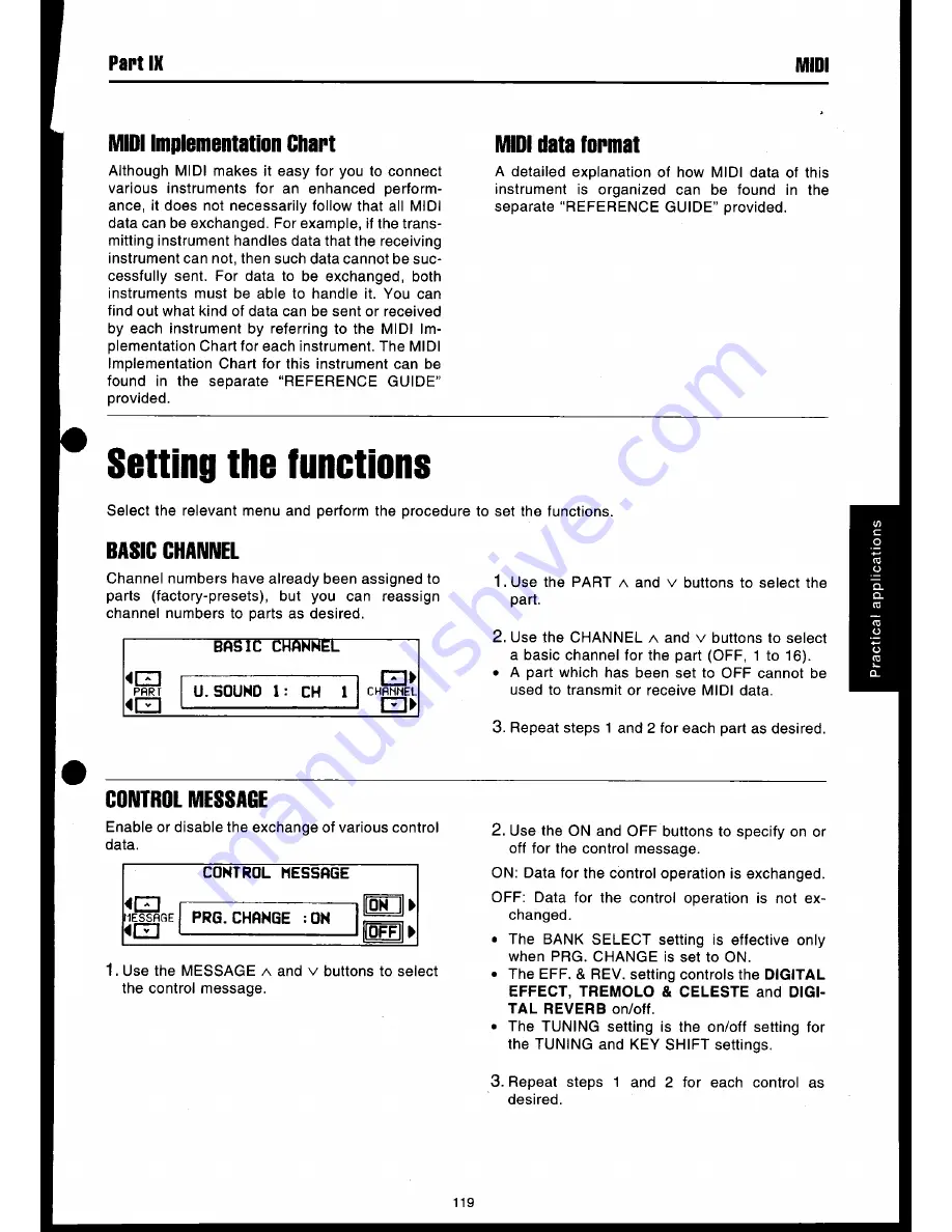 Technics SX-EA3 Owner'S Manual Download Page 121