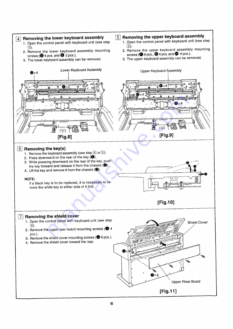 Technics SX-G100C Скачать руководство пользователя страница 7