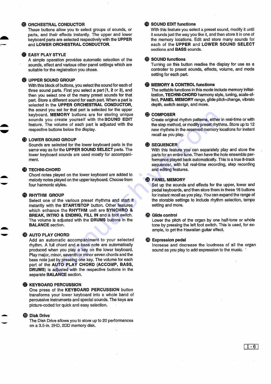 Technics SX-G100C Service Manual Download Page 31